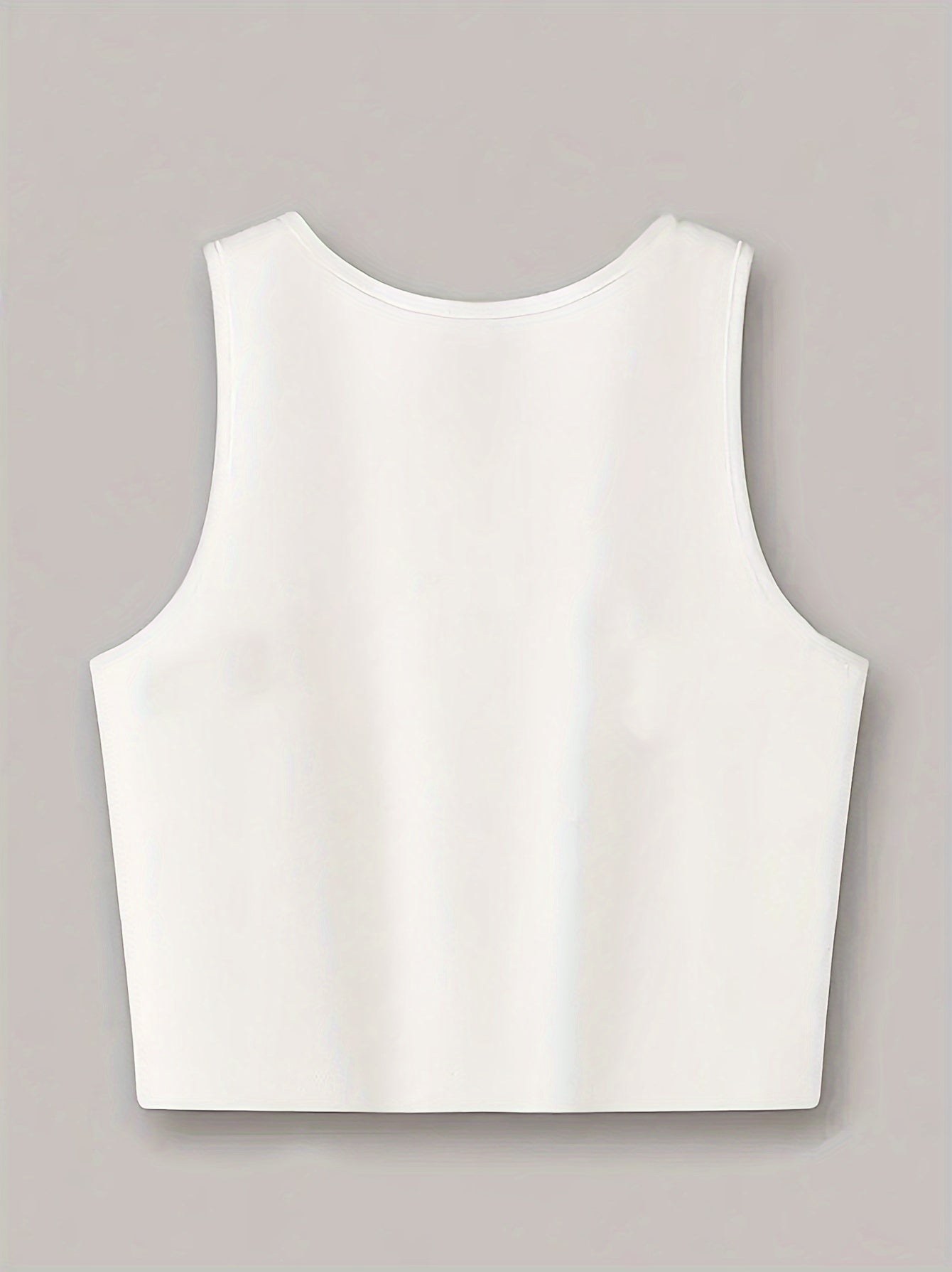 1pc Women'S Casual Western Style Tank Top - 95% Polyester 5% Elastane Knit Fabric, Crew Neck Sleeveless Vest with "Save a Horse Ride a Cowgirl" Graphic for All Seasons